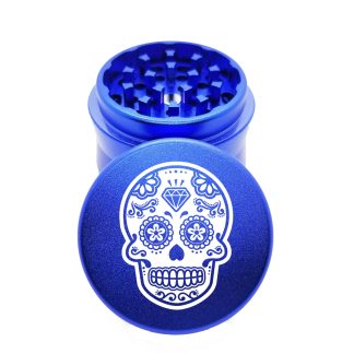 DOTD Blue Small Weed Grinder – Portable Kief Catcher