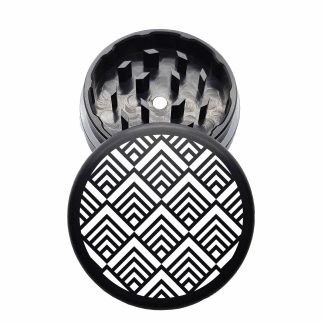 USA Made: Enegry Mandala, The Puck® Grinder, Gen II, Black, 63mm, 2-Piece