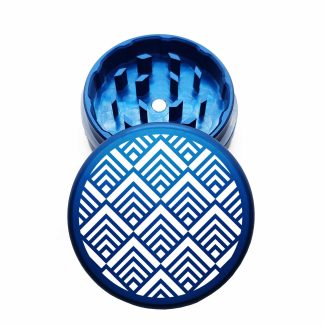 USA Made: Enegry Mandala, The Puck® Grinder, Gen II, Blue, 63mm, 2-Piece