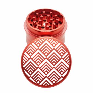 Energy Mandala Red Portable Weed Crusher – Pocket Grinder