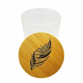 Umpqua Feather Mandala Herb Stash Jar 200ml – Air Tight Cannabis Glass Container