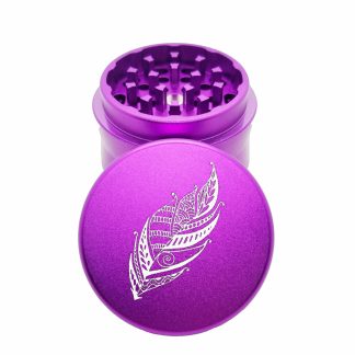 Feather Purple Compact Weed Crusher – Portable Grinder
