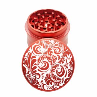 FOMC Red Small Weed Grinder – Best Pocket Herb Grinder