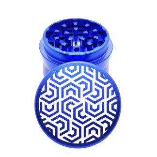 Hexomatic Blue Mini Weed Grinder – Best Pocket Crusher