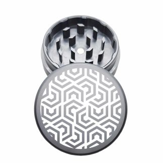 USA Made: Hexomatic, The Puck® Grinder, Gen II, Grey, 63mm, 2-Piece