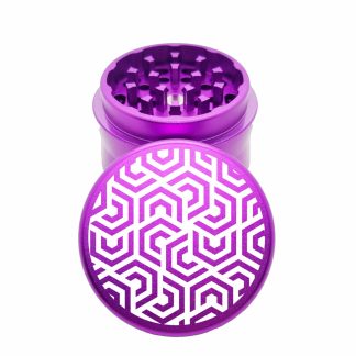Hexomatic Purple Compact Weed Grinder – Best Pocket Crusher