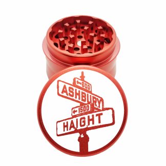 Haight x Ashbury San Francisco Red Mini Weed Grinder – Best Pocket Grinder