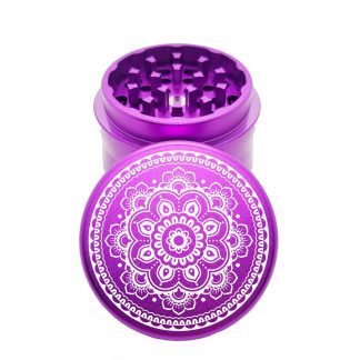 Hibiscus Purple Pocket Herb Grinder – Best Mini Grinder