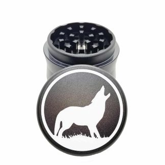 Howling Black Mini Aluminum Weed Grinder – Best Herb Grinder
