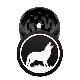 USA Made The Puck® Grinder: The Howling, Black, 1.750 [45mm], 2 Piece