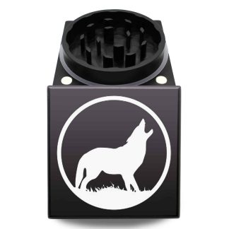 The Howling USA Made Block Weed Grinder – Premium 2pc Cubed Herb Crusher