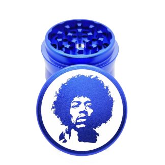 Jimmy Hendrix Blue Portable Weed Grinder – #1 Pocket Crusher