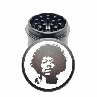 Jimmy Hendrix Black Mini Weed Grinder – Compact Herb Grinder