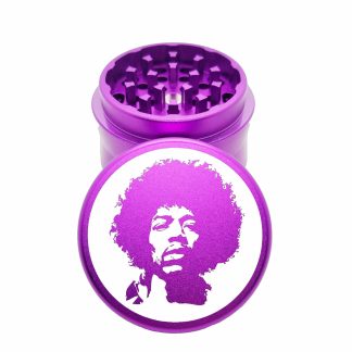 Jimmy Hendrix Purple Small Aluminum Grinder – Best Mini Herb Grinder