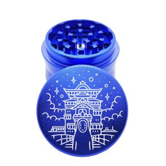 Kyoto Blue Portable Weed Grinder – Compact Aluminum Crusher