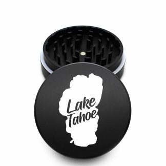 USA Made The Puck® Grinder: Lake Tahoe 2, Black, 3.500 inch [90mm], 2 Piece
