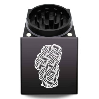 Lake Tahoe 3 USA Built Square Weed Grinder – Premium Block Herb Mill