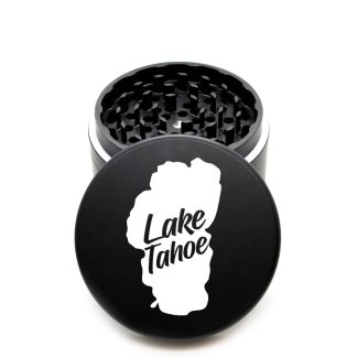 USA Made The Puck® Grinder: Lake Tahoe 2 – 90mm Black Aluminum Cannabis Grinder
