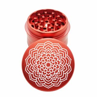 Larkspur Red Small Weed Grinder – Best Mini Metal Grinder