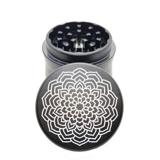 Larkspur Black Mini Herb Grinder – Best Pocket Weed Grinder
