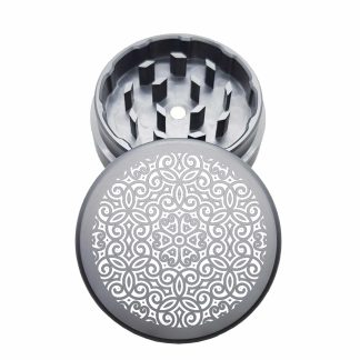 USA Made: Loopy Mandala, The Puck® Grinder, Gen II, Grey, 63mm, 2-Piece