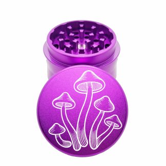 Mushrooms Purple Best Mini Grinder – Portable Herb Crusher