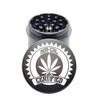 Nor Cal Cert Black Mini Weed Grinder – Best Pocket Grinder