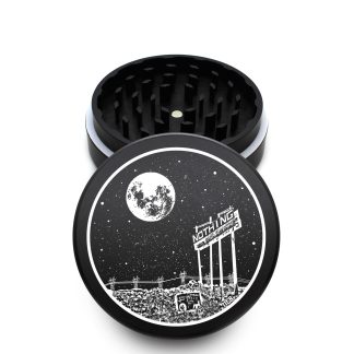 USA Made The Puck® Grinder: Nothing Arizona, 3.500 inch [90mm], Black, 2 Piece