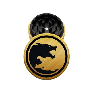 USA Made The Puck® Hybrid™ Grinder: Panthers – 2.75" Wooden Weed Grinder – 2PC