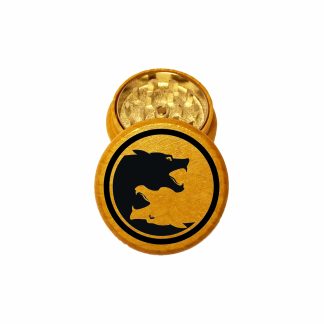 Panthers Mini Wood Grinder – Compact Two Piece Herb Grinder