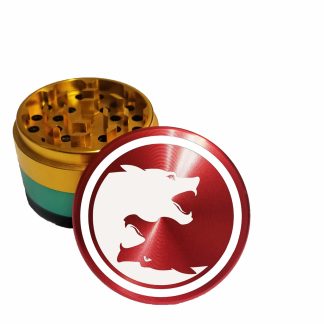 Panthers Full Size Rasta Herb Grinder – Best Premium Aluminum Grinder