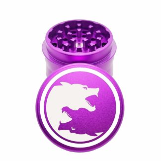 Dueling Panthers Purple Compact Weed Grinder – Aluminum Crusher