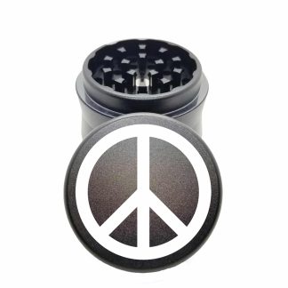 Peace Black Mini Weed Grinder – Best Small Herb Grinder