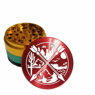NSEW Rasta Edition Large Weed Grinder – Top Rated Premium Grinder