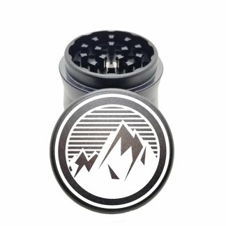 Retro Mountain Black Mini Weed Grinder – Best Pocket Crusher