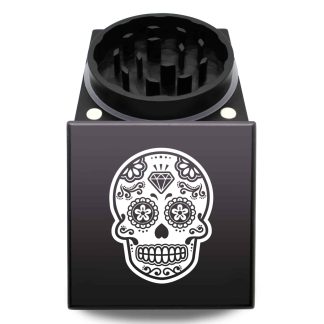 DOTD USA Crafted Square Herb Grinder – Best Large 2pc Weed Mill