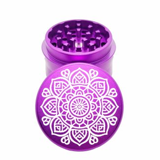 Sunflower Purple Portable Weed Crusher – Mini Metal Grinder