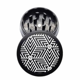 USA Made: The Points, The Puck® Grinder, Gen II, Black, 63mm, 2-Piece