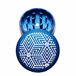 USA Made: The Points, The Puck® Grinder, Gen II, Blue, 63mm, 2-Piece