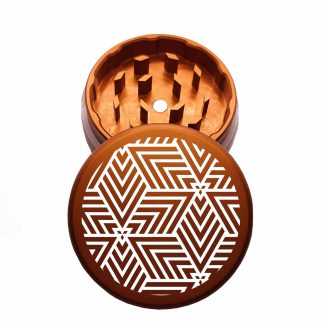 USA Made: The Points, The Puck® Grinder, Gen II, Orange, 63mm, 2-Piece