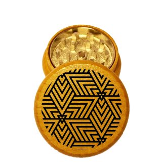 Points Mini Wooden Weed Grinder – Compact Herb Grinder