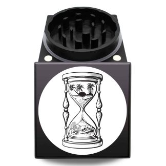 Time USA Crafted Square Weed Grinder – Heavy Duty 65mm Herb Crusher