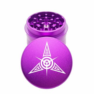 Tribal Star Purple Aluminum Weed Grinder – Best Mini Grinder