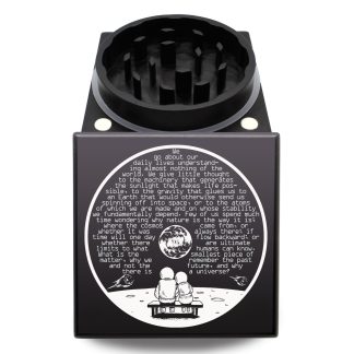 Greater Question USA Built Cubed Herb Grinder – Premium Two Piece Weed Mill