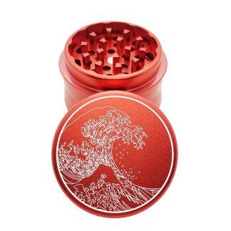 Great Wave Red Pocket Weed Grinder – Best Herb Grinder