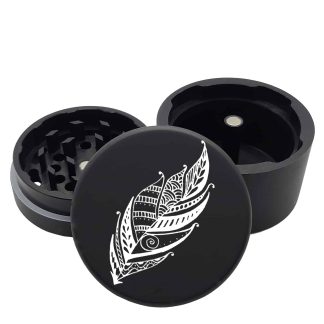 USA Made: Umpqua Feather Mandala, Black, 2.500 [63mm], 3 Piece