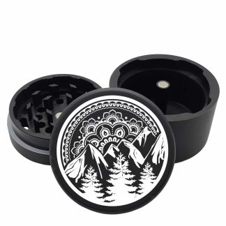 USA Made: Tahoe Mandala Sunset, Black, 2.500 [63mm], 3 Piece