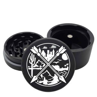 USA Made: North, South, East, West, Black, 2.500 [63mm], 3 Piece