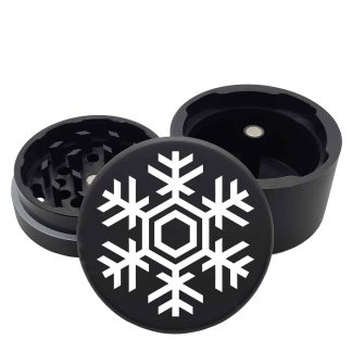 USA Made: Snowflake, Black, 2.500 [63mm], 3 Piece