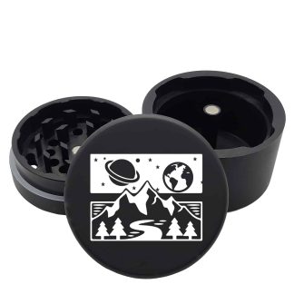 USA Made: Space Mountain, Black, 2.500 [63mm], 3 Piece